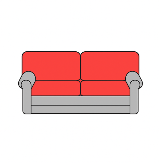 ערכה זוגית (2 מושב + 2 גב)